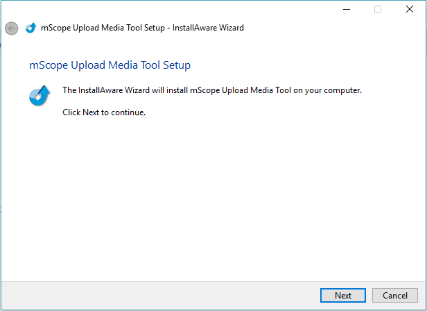 Assistant d'installation Démarrer
