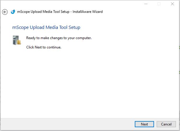 Assistant d'installation prêt à installer